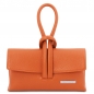 Preview: TL Bag Leder-Clutch orange