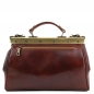 Preview: Tuscany Leather Doktortasche Michelangelo Ledertasche Rückseite Preview: Tuscany Leather Doktortasche Michelangelo Ledertasche Rückseite