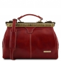 Mobile Preview: Tuscany Leather Doktortasche Michelangelo Ledertasche rot