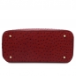 Preview: Tuscany Leather Handtasche Straußenleder-Optik Boden Preview: Tuscany Leather Handtasche Straußenleder-Optik Boden