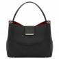 Preview: Tuscany Leather Schultertasche Clio schwarz