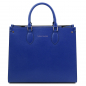 Mobile Preview: Tuscany Leather Handtasche "Iside" blau