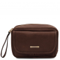 Preview: Tuscany Leather Herrentasche Ivan dunkelbraun