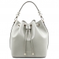 Preview: Tuscany Leather Leder-Beuteltasche Vittoria grau Preview: Tuscany Leather Leder-Beuteltasche Vittoria grau