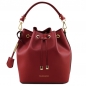 Preview: Tuscany Leather Leder-Beuteltasche Vittoria rot Preview: Tuscany Leather Leder-Beuteltasche Vittoria rot
