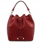 Preview: Tuscany Leather Leder-Beuteltasche Vittoria rot Preview: Tuscany Leather Leder-Beuteltasche Vittoria rot