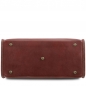 Preview: Leder Doktortasche Raffaello braun Boden Preview: Leder Doktortasche Raffaello braun Boden