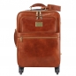 Preview: Tuscany Leather Leder Reisetrolley TL-Voyager honig Preview: Tuscany Leather Leder Reisetrolley TL-Voyager honig