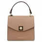 Preview: TL Bag Mini-Handtasche aus Leder champagner Preview: TL Bag Mini-Handtasche aus Leder champagner