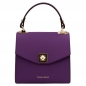 Preview: TL Bag Mini-Handtasche aus Leder purple Preview: TL Bag Mini-Handtasche aus Leder purple