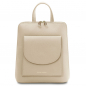 Preview: Tuscany Leather Damen-Rucksack klein beige Preview: Tuscany Leather Damen-Rucksack klein beige