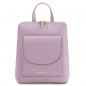 Preview: Tuscany Leather Damen-Rucksack klein lilla Preview: Tuscany Leather Damen-Rucksack klein lilla