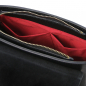 Preview: Tuscany Leather Schultertasche schwarz Interieur-1