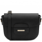 Mobile Preview: Tuscany Leather Schultertasche schwarz