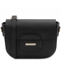Preview: Tuscany Leather Schultertasche schwarz Preview: Tuscany Leather Schultertasche schwarz