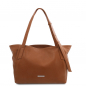 Preview: Tuscany Leather Shoppertasche Leder cognac Preview: Tuscany Leather Shoppertasche Leder cognac