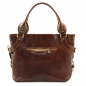 Preview: Tuscany Leather Leder-Shopper Ileana Rückseite Preview: Tuscany Leather Leder-Shopper Ileana Rückseite