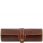 Preview: Tuscany Leather Stifte-Etui aus Leder braun front Preview: Tuscany Leather Stifte-Etui aus Leder braun front
