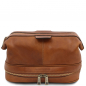 Preview: Tuscany Leather Leder Kulturtasche Jacob natural