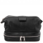 Preview: Tuscany Leather Leder Kulturtasche Jacob schwarz Preview: Tuscany Leather Leder Kulturtasche Jacob schwarz
