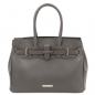 Preview: TL Bag Handtasche Leder grau Preview: TL Bag Handtasche Leder grau