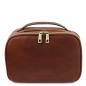 Preview: Tuscany Leather Kulturtasche aus Leder "Marvin" braun Preview: Tuscany Leather Kulturtasche aus Leder "Marvin" braun