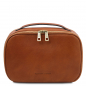 Preview: Tuscany Leather Kulturtasche aus Leder "Marvin" Natural Preview: Tuscany Leather Kulturtasche aus Leder "Marvin" Natural