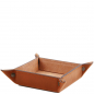 Preview: Lederschale gross 17 cm Honig Preview: Lederschale gross 17 cm Honig