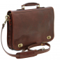 Preview: Tuscany Leather Messenger Aktentasche Siena Seite