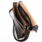 Preview: TL Messenger Leder-Umhängetasche braun Interieur-1 Preview: TL Messenger Leder-Umhängetasche braun Interieur-1