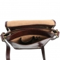 Preview: TL Messenger Leder-Umhängetasche braun Interieur Preview: TL Messenger Leder-Umhängetasche braun Interieur