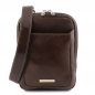 Preview: Tuscany Leather Leder Umhängetasche Mark Dunkelbraun Preview: Tuscany Leather Leder Umhängetasche Mark Dunkelbraun
