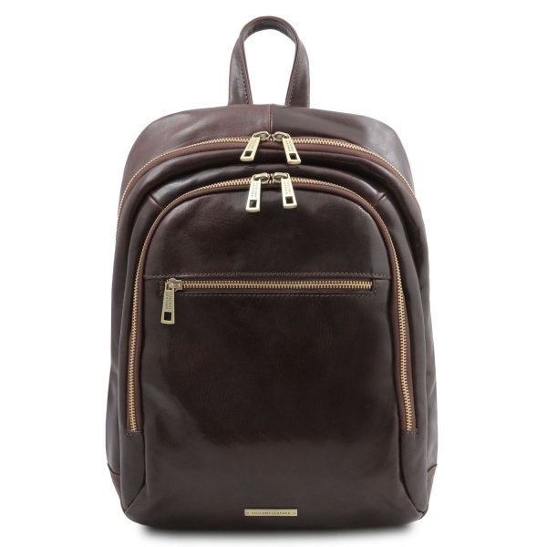 Tuscany Leather Leder-Rucksack Perth dunkelbraun