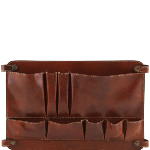 Leder Multifunktions-Modul Braun