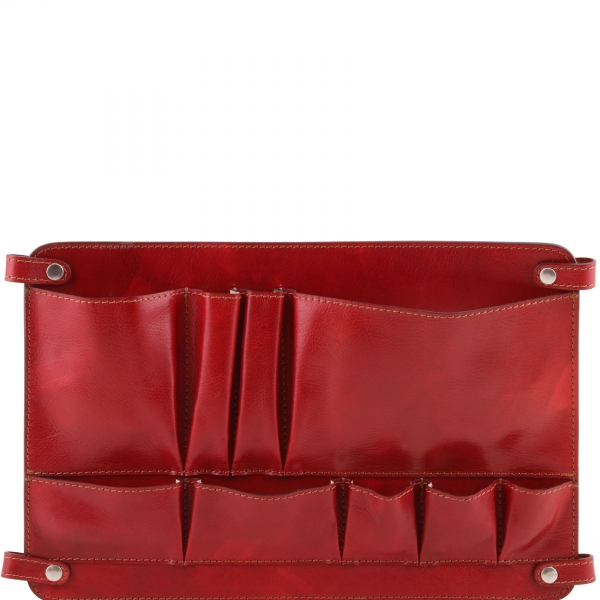 Leder Multifunktions-Modul Rot