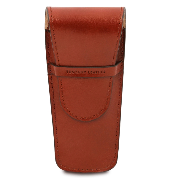 Tuscany Leather Stifte-Etui Leder Honig