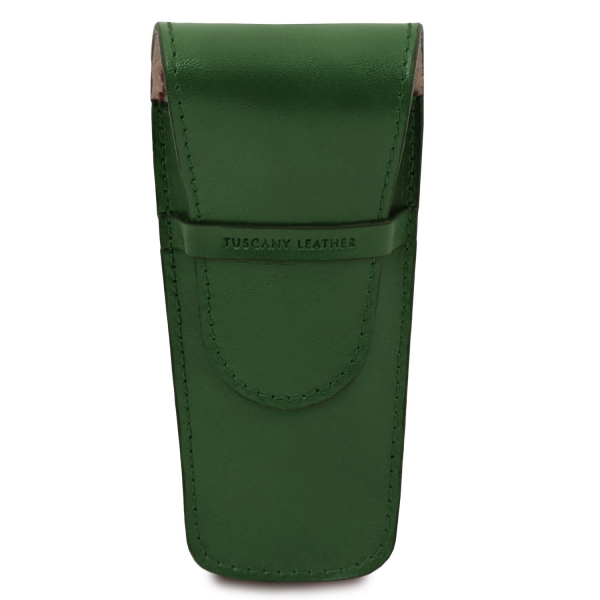 Tuscany Leather Stifte-Etui Leder tannengrün