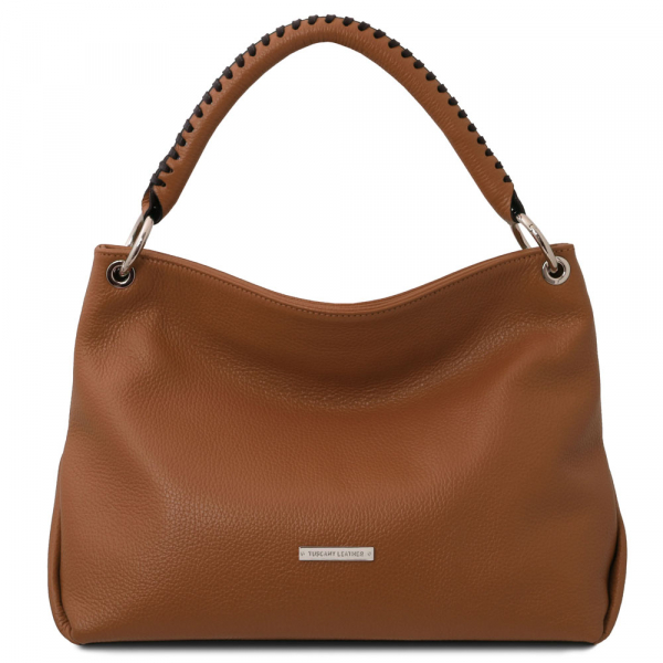 Tuscany Leather Handtasche cognac