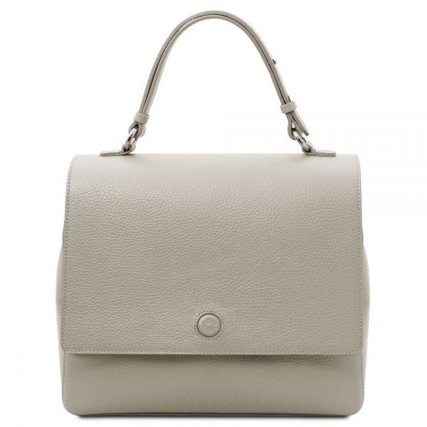 Tuscany Leather Handtasche Silene grau