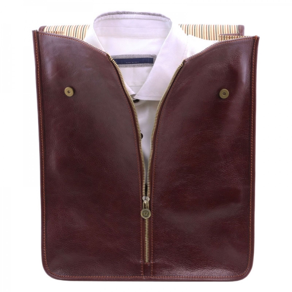 Hemdentasche Leder Interieur-1
