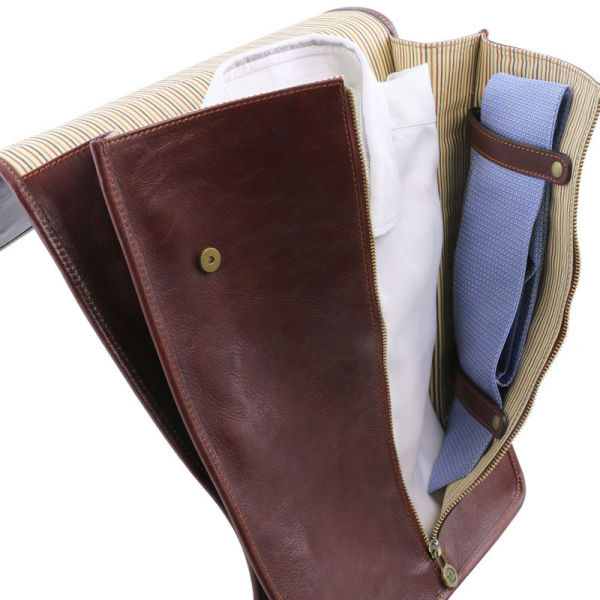 Hemdentasche Leder Interieur-2