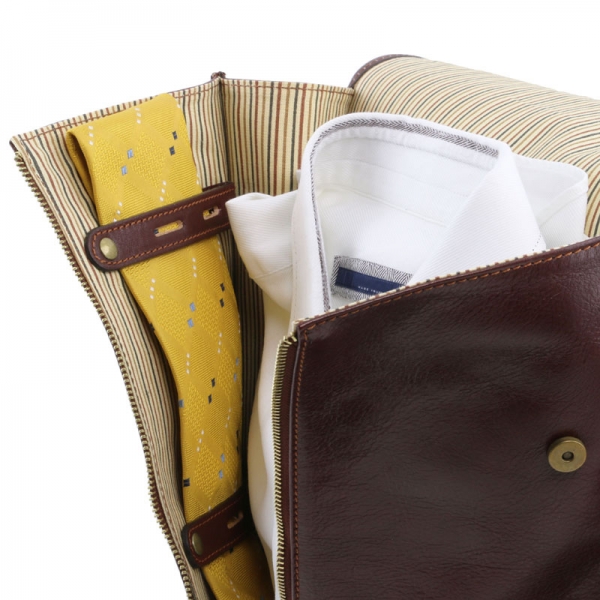 Hemdentasche Leder Interieur-4