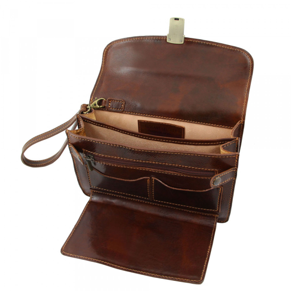 Tuscany Leather-Herrentasche-Leder-dunkelbraun_Max_Front