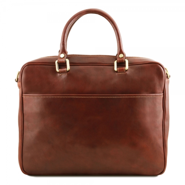 Tuscany Leather Laptop Aktentasche Pisa Rückseite