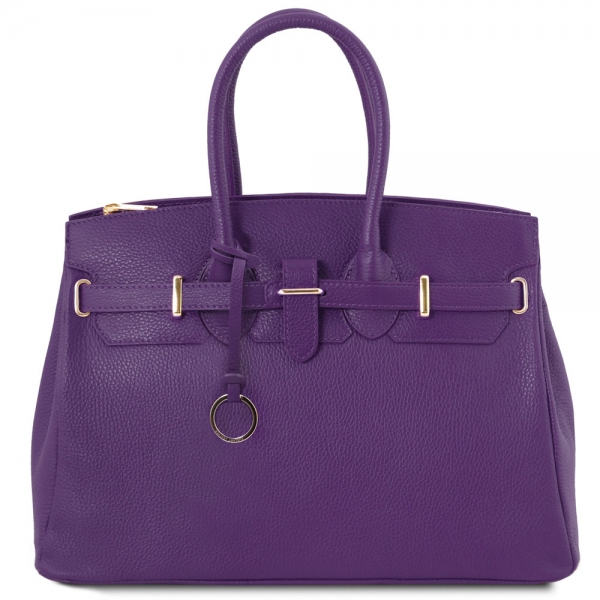 TL Bag Leder-Handtasche_TL141529-purple