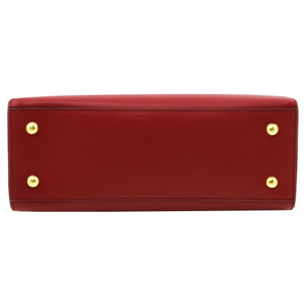 Tuscany Leather Handtasche Aura Rot Boden
