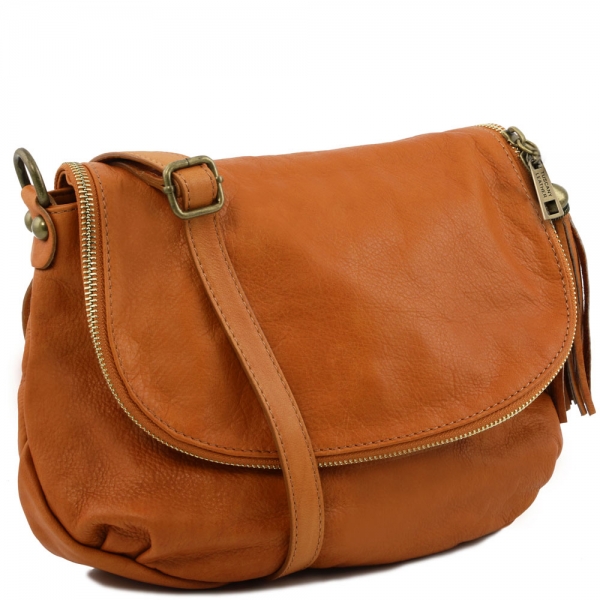 TL Bag Leder-Umhängetasche Seite