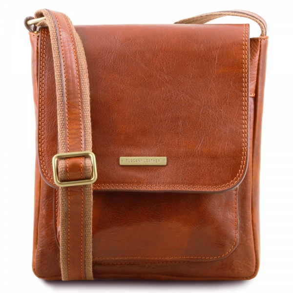 Leder Umhängetasche Jimmy Honig