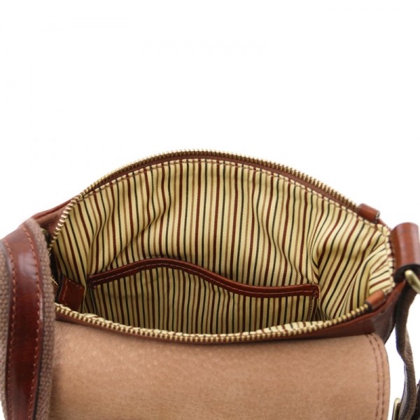 Leder-Umhängetasche John interieur-1