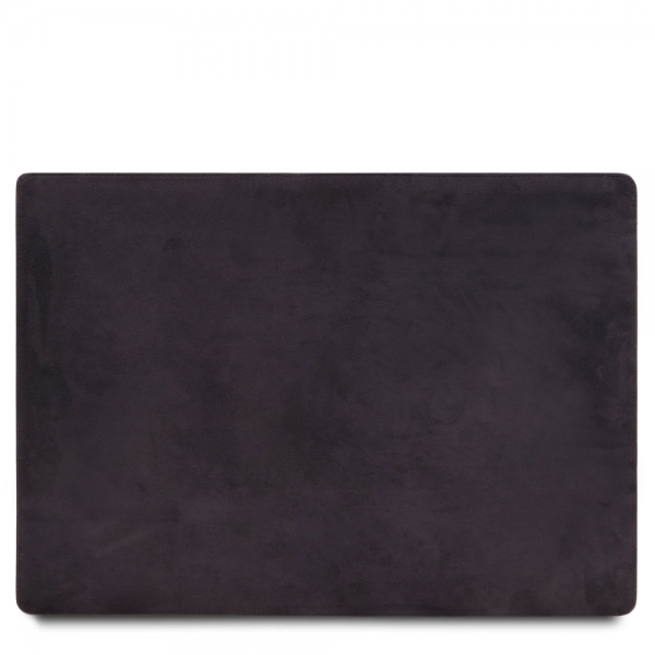 Tuscany Leather Schreibtischunterlage Leder blau Rückseite